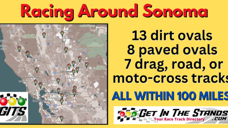 Now that NASCAR has left Sonoma, there's still PLENTY of racing within a short drive